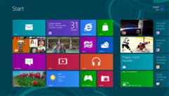 The Metro UI greets Windows 8 users over the usual desktop view. The Metro UI greets Windows 8 users over the usual desktop view.