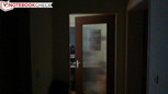In poor lighting, the cameras take very grainy pictures ...