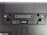 A docking port is also available and can be connected to HP's docking stations.