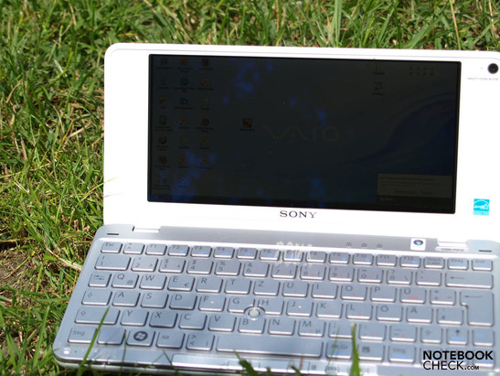 Sony Vaio VGN-P21Z at outdoor use Sony Vaio VGN-P21Z at outdoor use