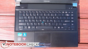 The excellent keyboard...