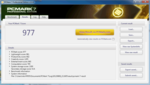 PCMark 7 Scores: weak storage score - most likely because of slow access times.