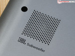 are supported by a subwoofer.