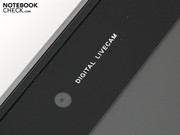 The power button glows when on. Samsung took a pass on additional effects.