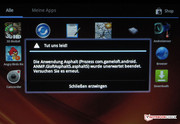 Some apps crashed for unexplained reasons