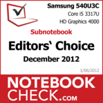 Award Samsung 540U3C-A01DE