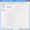 Systeminfo CPUZ RAM