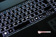 The keyboard is illuminated.