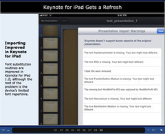 Keynote for iPad gets a facelift in the latest Keynote 1.2 Keynote for iPad gets a facelift in the latest Keynote 1.2