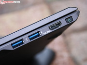 Interfaces like those of a big Ultrabook: no longer a tablet -