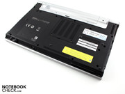 Compared to the Z13 with an optical drive (Blu-ray/DVD) the base unit has clearly become more stable as a result of its absence.