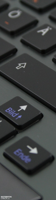 Sony Vaio VPC-Z13Z9E/X: A typist-friendly keyboard with a generous layout.