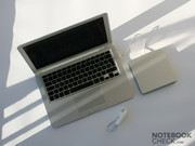 The USB Superdrive and the USB network adapter are useful, but, optional accessories.