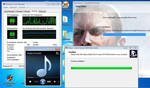 Two installs and music: 67% CPU usage