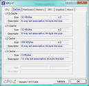 Systeminfo CPUZ Cache