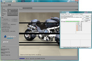 Among others, the QX9300 Extreme CPU, overclocked at 2.93 GHZ, was tested.
