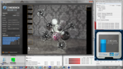 Cinebench R11.5: Towards the end @2.4GHz turbo