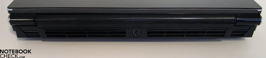 Rear: power supply