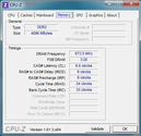 System info CPUZ RAM