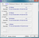 Systeminfo CPUZ Cache