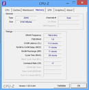 System info CPUZ RAM
