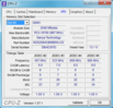 System information CPUZ RAM SPD