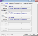 Systeminfo CPUZ Cache