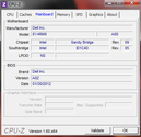 System info CPUZ Mainboard