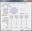 System info CPUZ RAM SPD