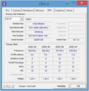 Systeminfo CPUZ RAM SPD