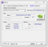 CPUZ: 3D Mode