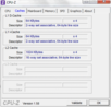 System info CPUZ Cache