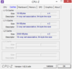 Systeminfo CPUZ Cache