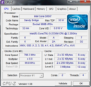 System info CPUZ CPU