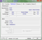 Systeminfo CPUZ Mainboard