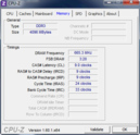 System info CPUZ RAM