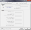 Systeminfo CPUZ RAM