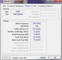 System info CPUZ RAM