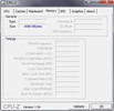 Systeminfo CPUZ RAM
