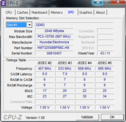 System info CPUZ RAM SPD