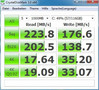 CrystalDiskMark result