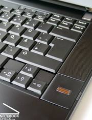 The optional keyboard light is very helpful especially by use in darker surroundings.