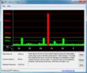 DPC Latency Checker mySN XMG A500: Short-term spikes when WLAN is enabled