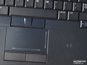 Multitouch-capable, well-configured touchpad