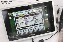 MSI unveiled new information about the WindPad 100A in Germany