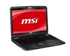 MSI announces GX780 gaming notebook MSI announces GX780 gaming notebook