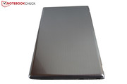 The high-gloss plastic is naturally quite sensitive.