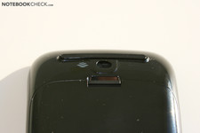 Relatively hard glide surface at the front