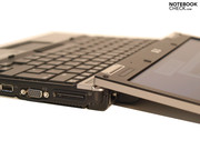 With the docking port you can connect to a greater selection of ports and integrate the notebook into your existing work space...