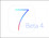 Apple publishes iOS 7 Beta 4
